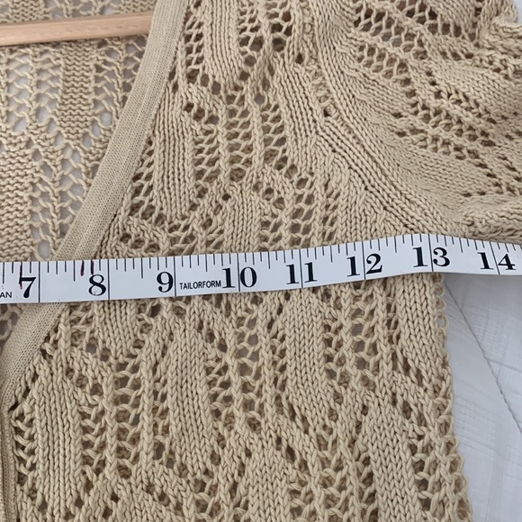 NWOT Charlotte Tan Sweater size Small - Picture 6 of 6